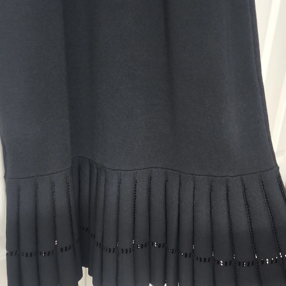 Michael Kors Black Midi Dress